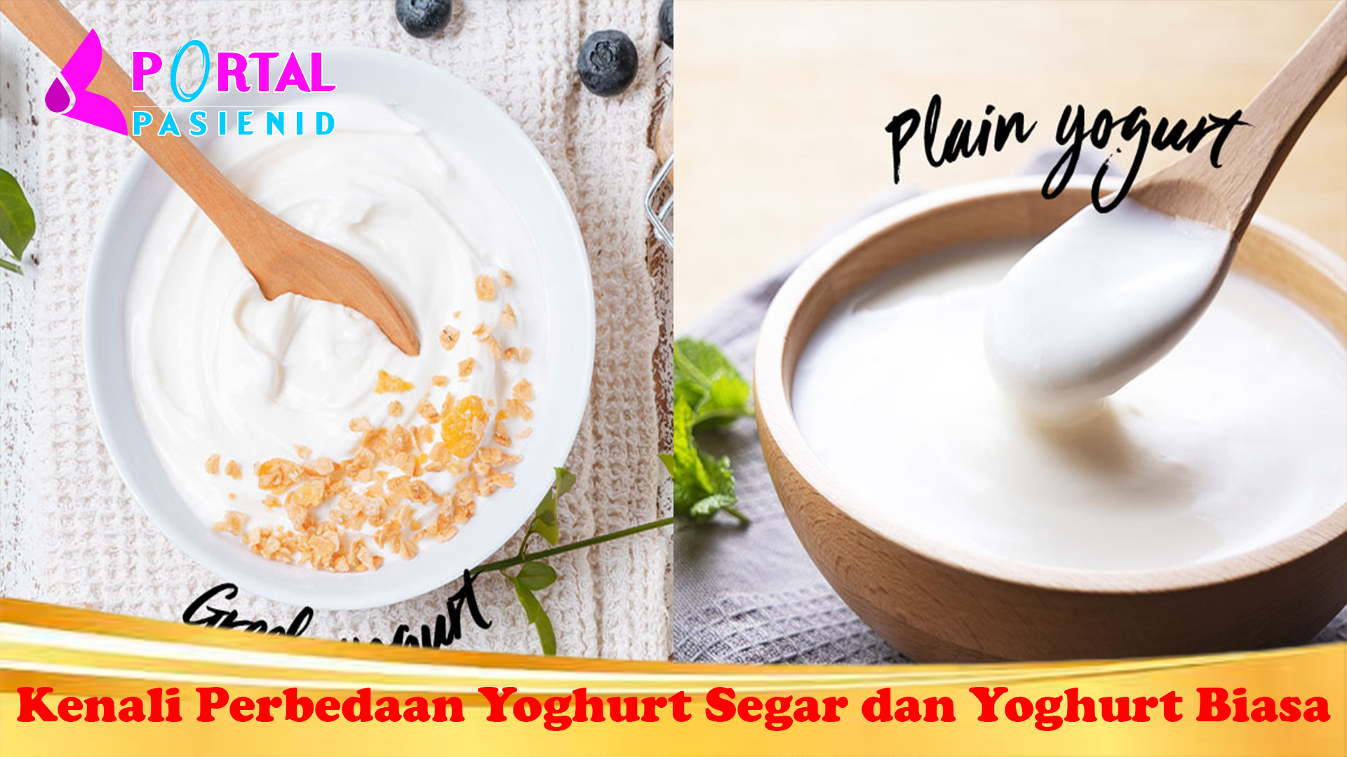 Kenali Perbedaan Yoghurt Segar dan Yoghurt Biasa